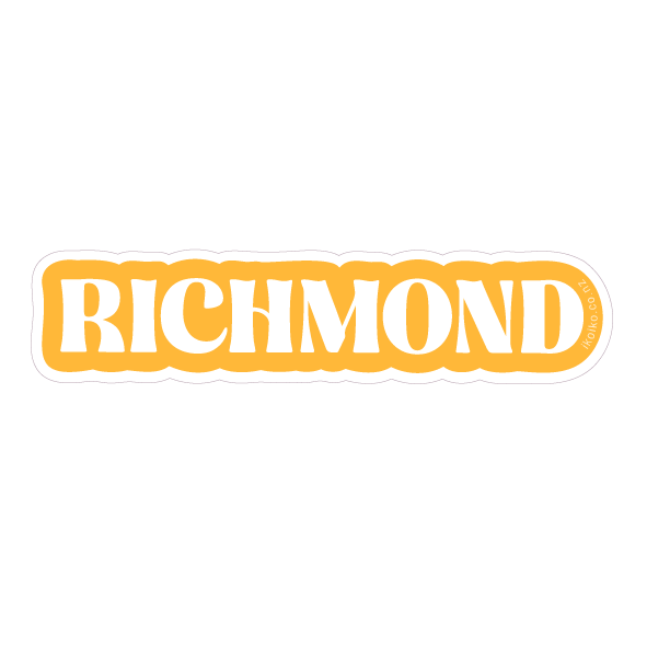 Iko Iko Fun Size Sticker Richmond