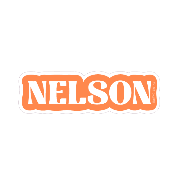 Iko Iko Fun Size Sticker Nelson