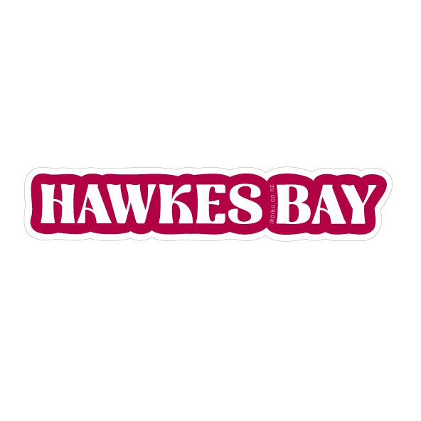Iko Iko Fun Size Sticker Hawke's Bay
