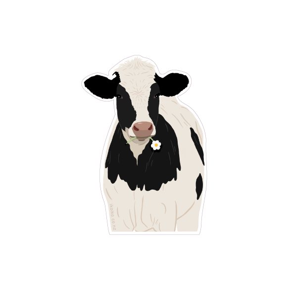Iko Iko Fun Size Sticker Friesian Cow