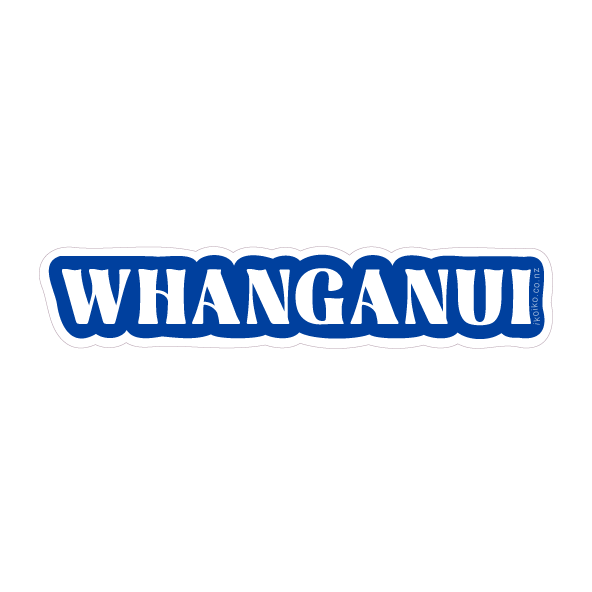 Iko Iko Fun Size Sticker Whanganui