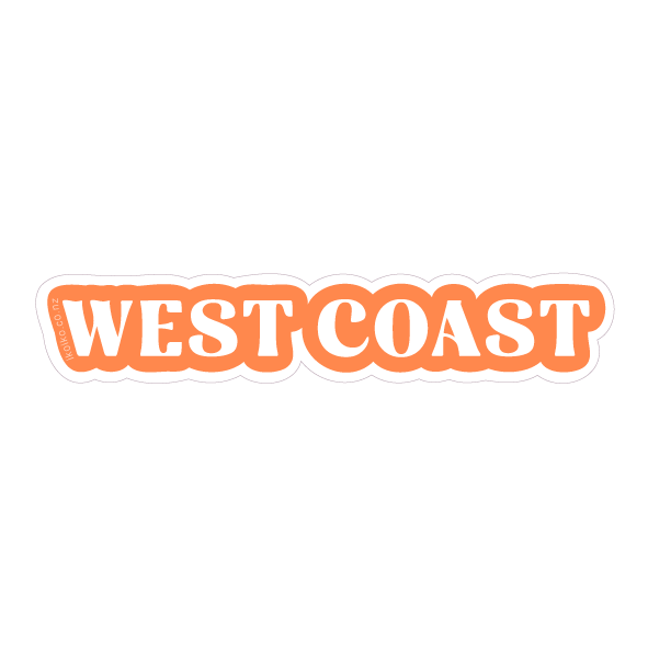 Iko Iko Fun Size Sticker West Coast