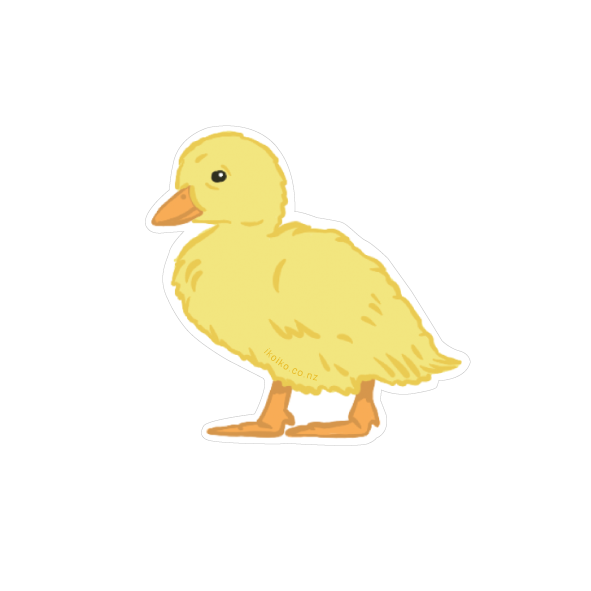 Iko Iko Fun Size Sticker Duckling