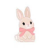Iko Iko Fun Size Sticker Bow Bunny