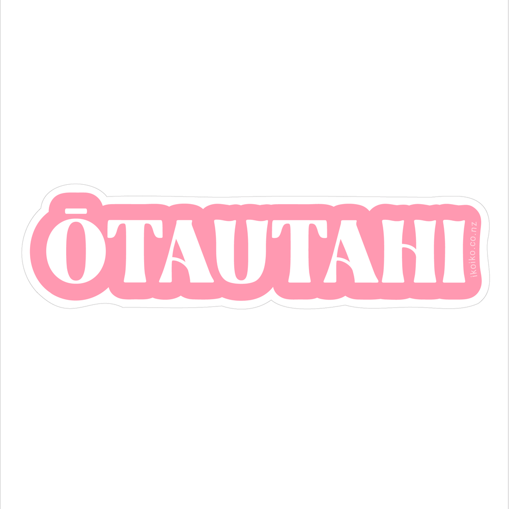 Iko Iko Fun Size Sticker Ōtautahi