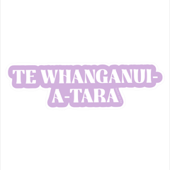 Iko Iko Fun Size Sticker Te Whanganui-a-Tara