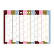 Iko Iko Wall Planner 2027 Bold Stripe