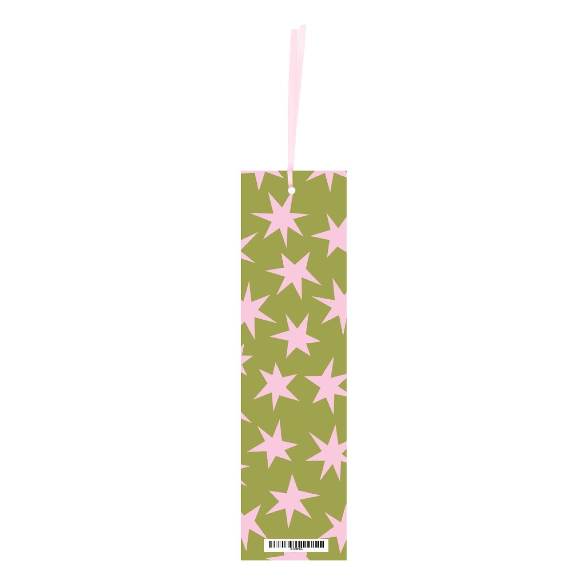 Iko Iko Double Sided Bookmark Wonky Stars Green