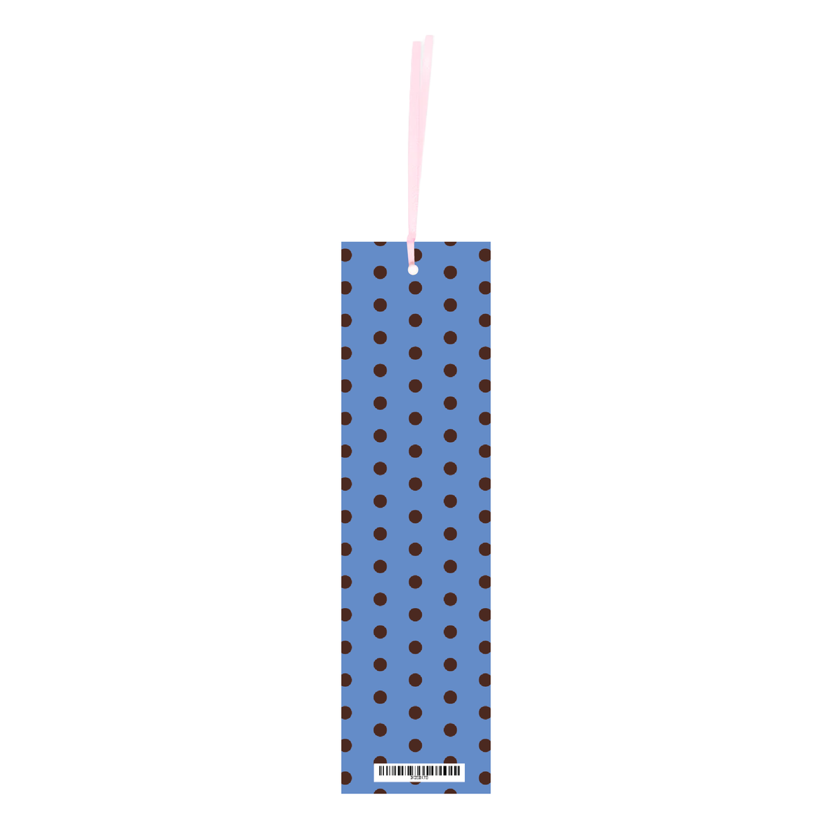 Iko Iko Double Sided Bookmark Tiny Spot Brown Blue