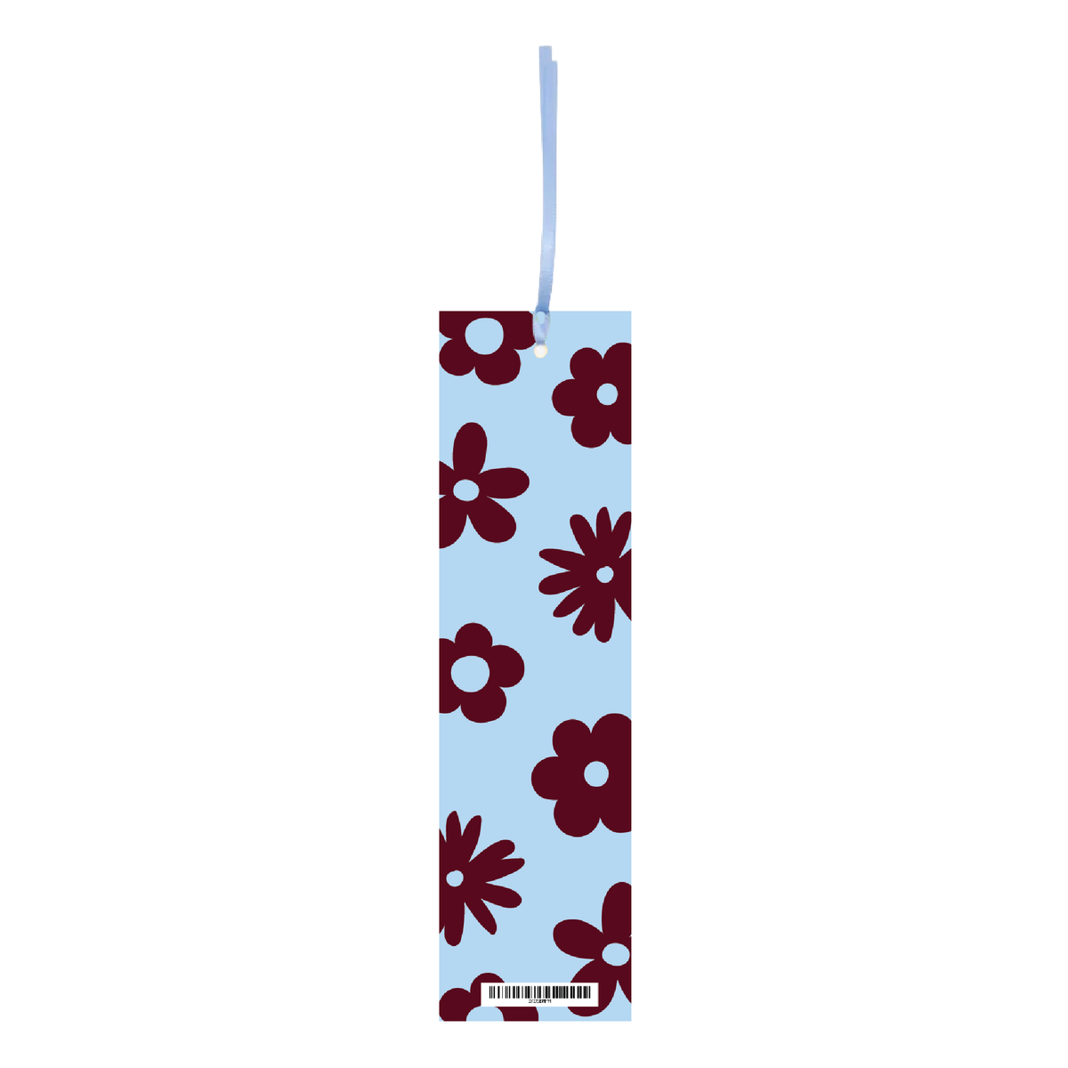Iko Iko Double Sided Bookmark Flower Power Pink Blue Maroon