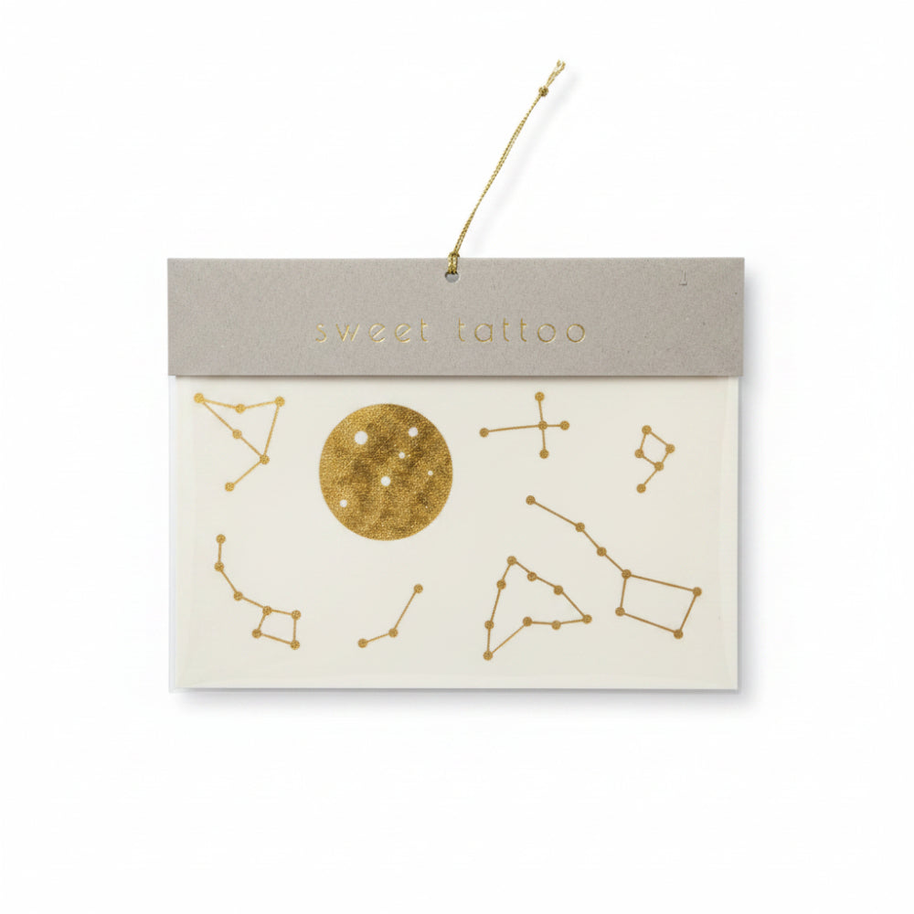 Meri Meri Sweet Tattoos Moon and Stars