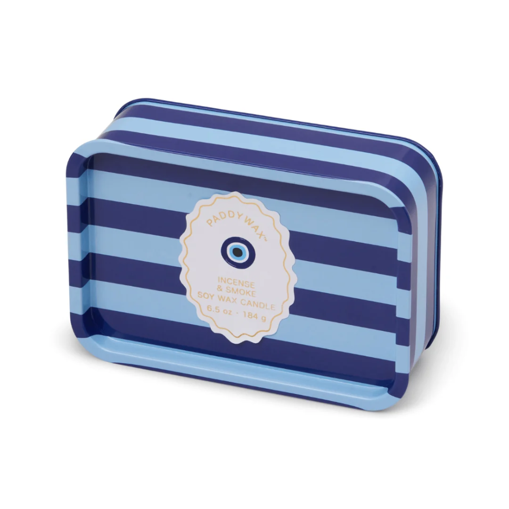 Paddywax Adopo Tin Candle 184g Incense & Smoke