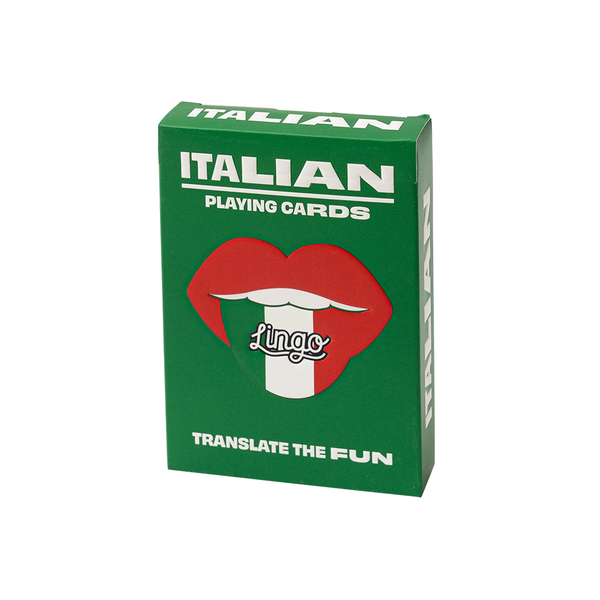 Lingo Italian Playing Cards