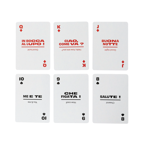 Lingo Italian Playing Cards