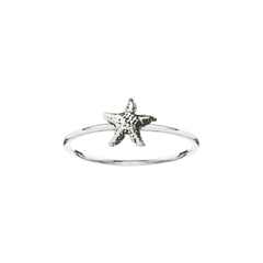 Iko Iko Ring Starfish 2 Silver
