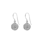 Iko Iko Earrings Snake Emblem Silver