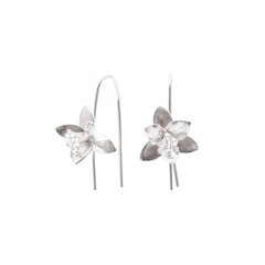 Iko Iko Earrings Summer Lily Silver
