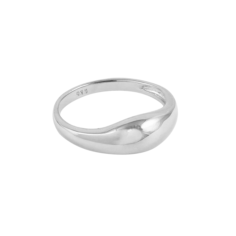 Iko Iko Ring Dome Silver