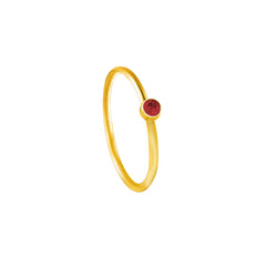 Iko Iko Ring Scarlet Cz Gold