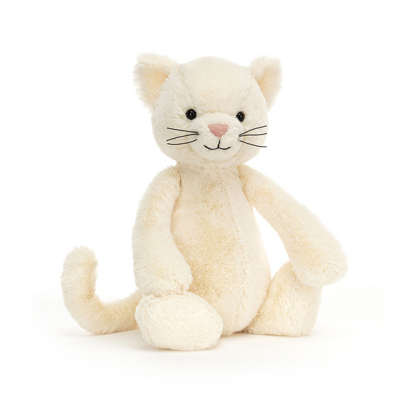 Jellycat Bashful Cream Kitten Medium