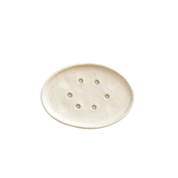 JS Ceramics Soap Dish Oatmeal