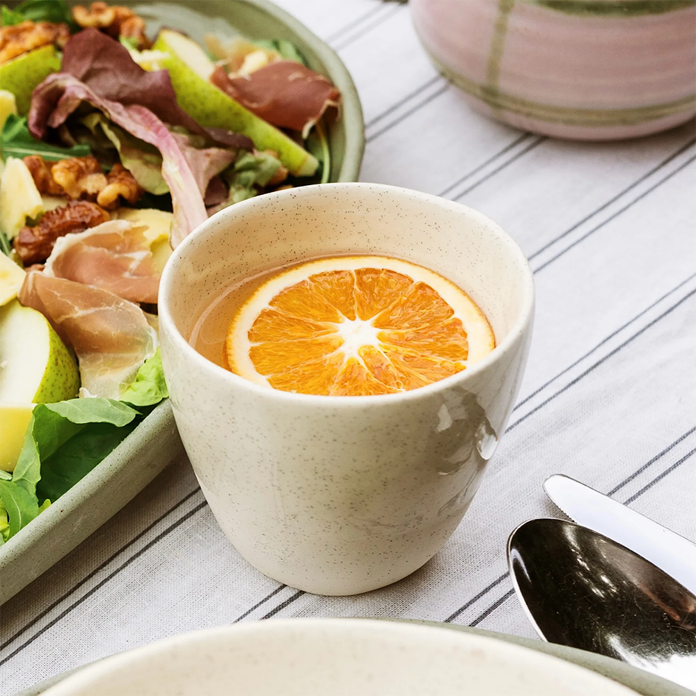JS Ceramics Travel Cup Oatmeal