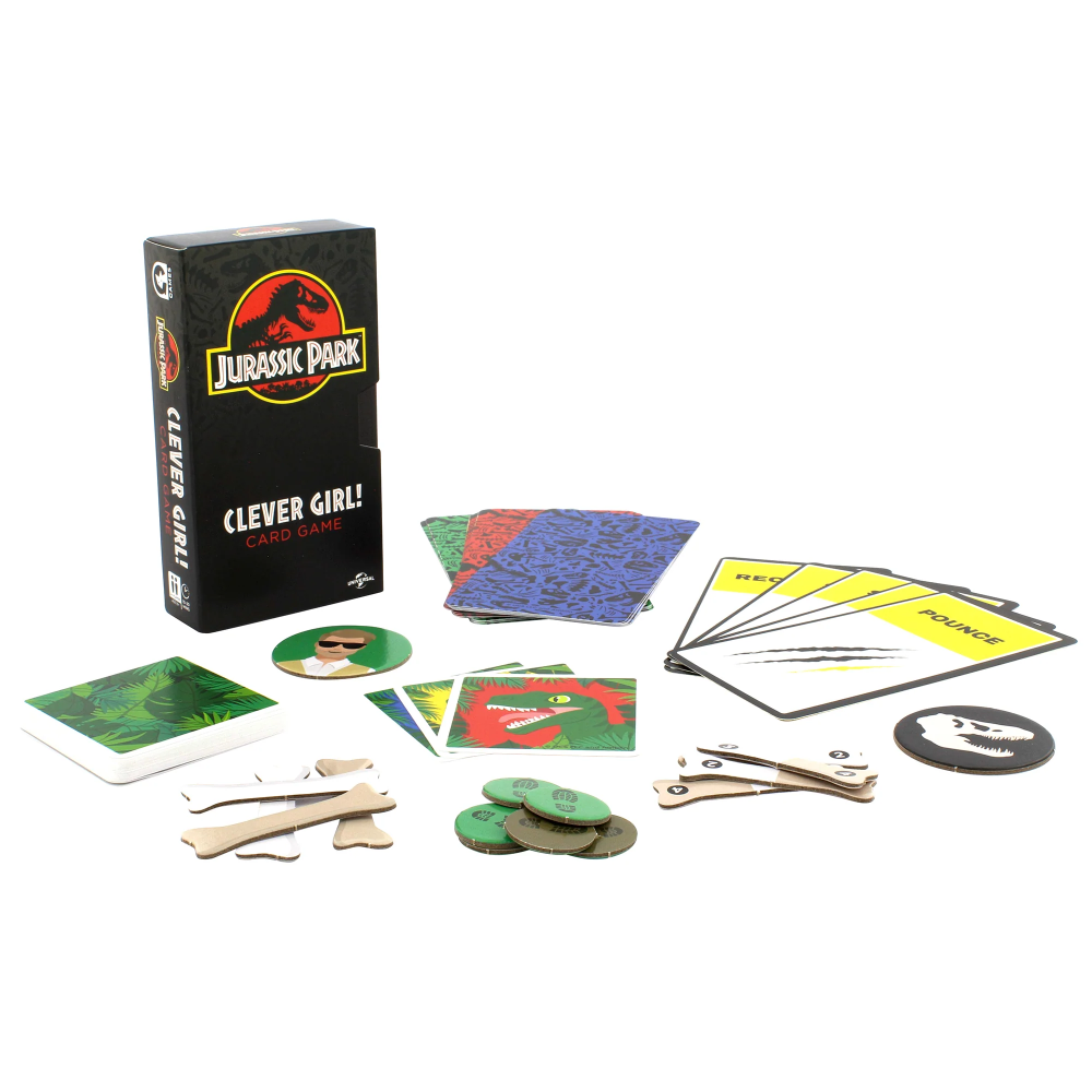 Universal Pictures Retro Movie Card Games Jurassic Park