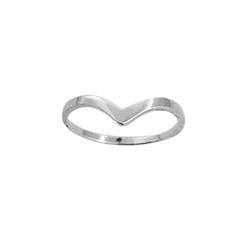 Iko Iko Ring Point Band Silver