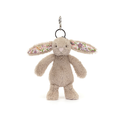 Jellycat Blossom Beige Bunny Petal Bag Charm