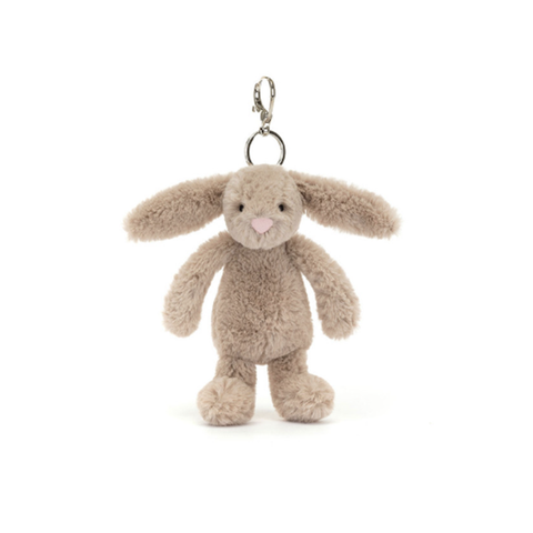 Jellycat Bashful Beige Bunny Bag Charm