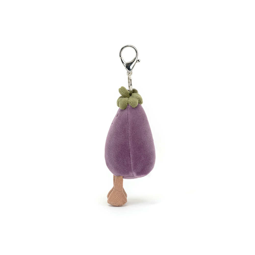 Jellycat Amuseables Aubergine Bag Charm