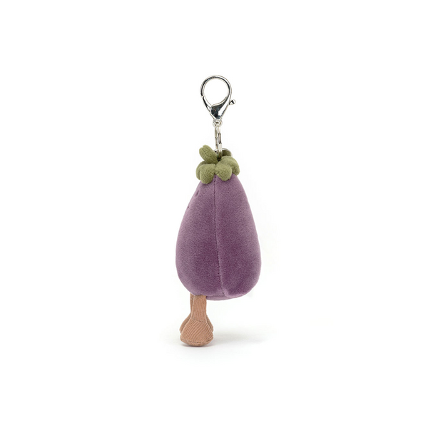 Jellycat  Vivacious Aubergine Bag Charm