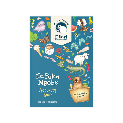 Kuwi & Friends Māori Activity Book He Puka Ngohe