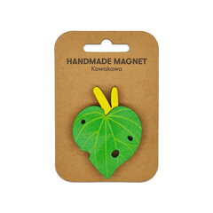 100% NZ Wooden Magnet Kawakawa