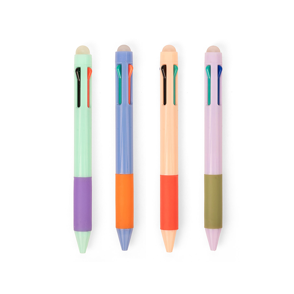 Kikkerland Inkerie Multicolour Erasable Pen