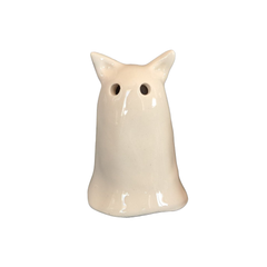 Lava Ceramics Ghost Kitty Boo