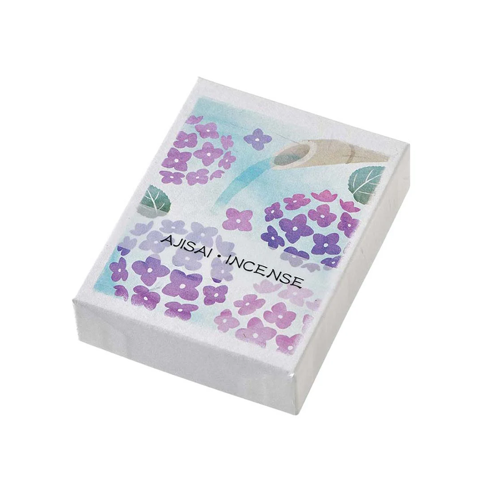Kousaido Hanga Incense 20g Ajisai Hydrangea