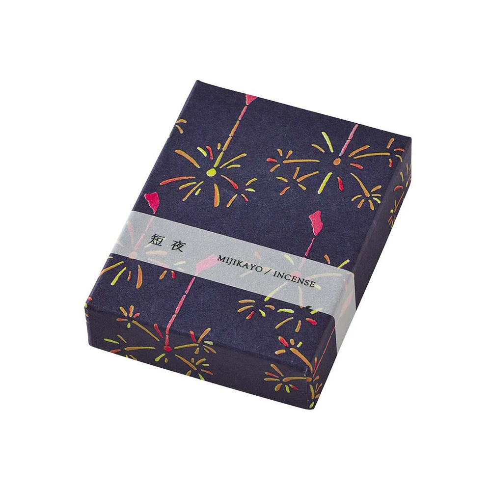 Kousaido Hanga Incense 20g Mijikayo Short Night