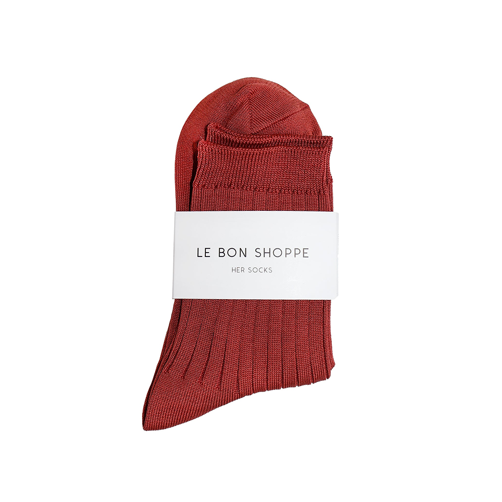 Le Bon Shoppe Her Socks Terracotta