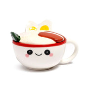 Ramen Ceramic Lidded Mug