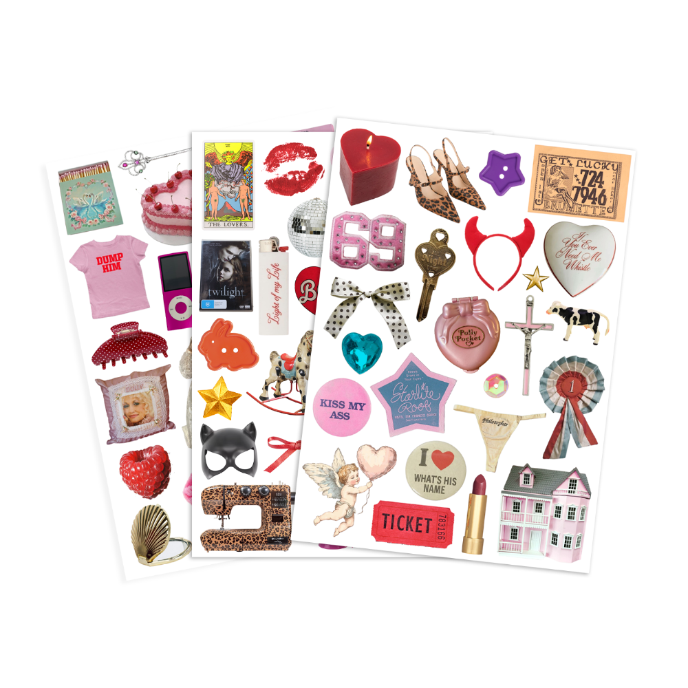 Lola Sticker Sheets Lovers Series
