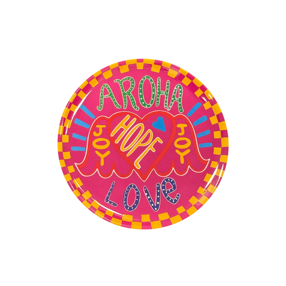 Lissy and Rudi Melamine Platter Aroha