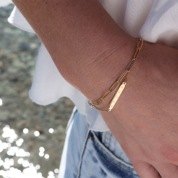 Little Taonga Double Chain Bracelet Aroha
