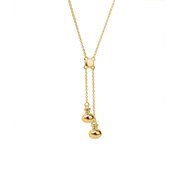 Little Taonga Necklace Poi Poi Gold