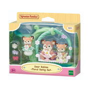 Sylvanian Families Deer Babies Floral Swing Set