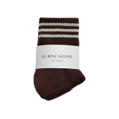 Le Bon Shoppe Girlfriend Socks Mahogany