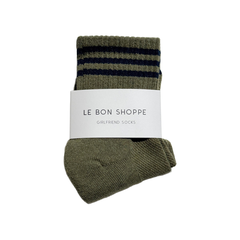Le Bon Shoppe Girlfriend Socks Sage