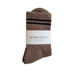Le Bon Shoppe Socks Boyfriend Cocoa