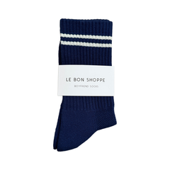Le Bon Shoppe Socks Boyfriend Navy