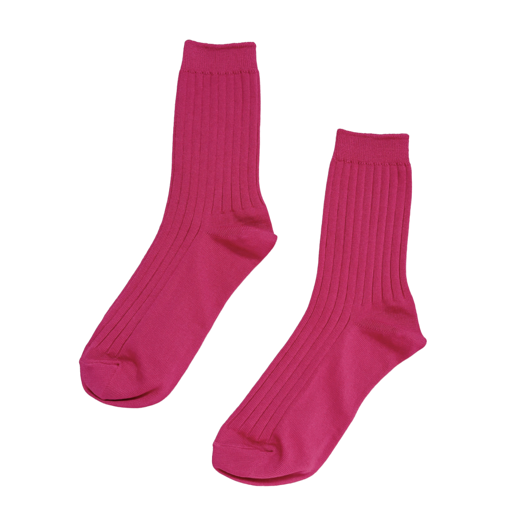 Le Bon Shoppe Her Socks Fuchsia